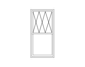 Diamond (Top Sash Only)